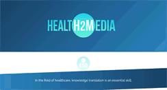 Desktop Screenshot of health2media.com